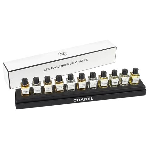 les exclusifs de chanel coffret 11 miniatures|chanel perfume gift sets.